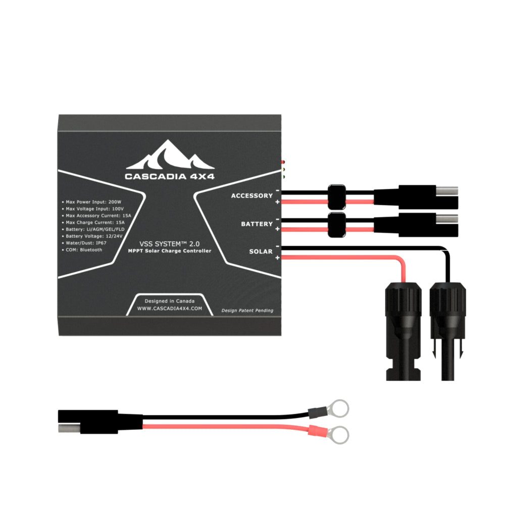 Kontroler ładowania MPPT Cascadia 4x4 CHF149CC 15 A z Bluetooth